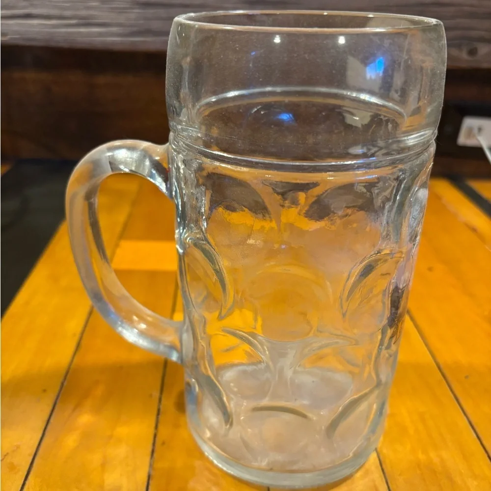 Beck's Clear Glass Beer Stein